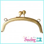 FRAME - ROUND WAVE-METAL-20CM (BRONZE)
